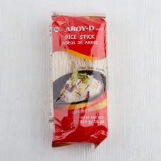 Лапша "Aroy-D", рисовая мелкая (1 мм), 454г