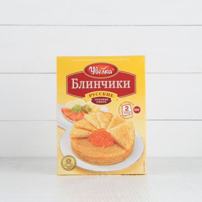 Смесь для выпечки "Блинчики русские" Увелка, 500г