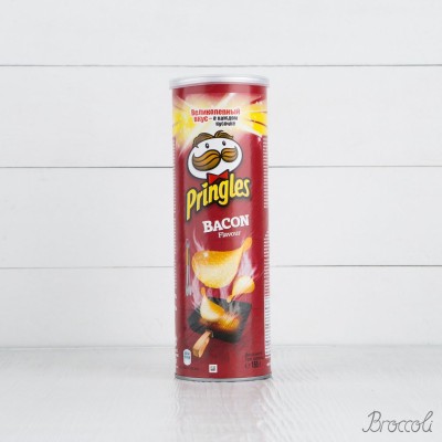 Чипсы картофельные Pringles "Бекон", 165г