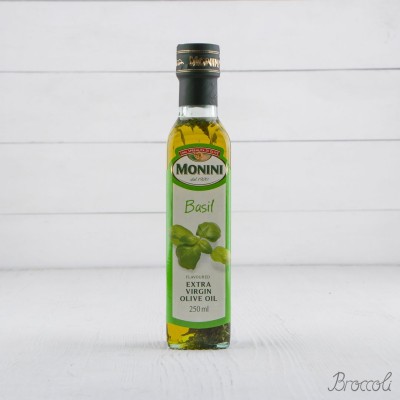 Масло оливковое Extra Virgin Базилик, Monini, 250мл