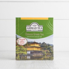 Чай зеленый "Китайский" пакетированный с ярлычками, Ahmad Tea, 100шт.