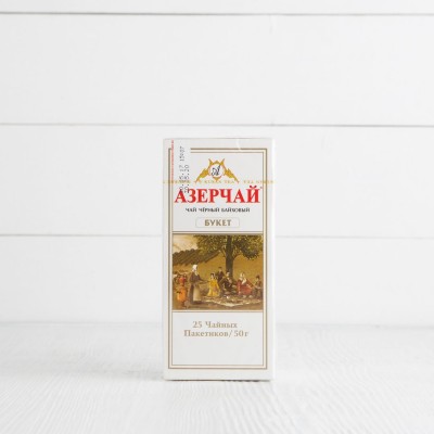 Чай "Букет" пакетированный, Азерчай, 25шт.