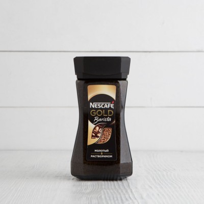 Кофе молотый в растворимом Nescaf Gold Barista г