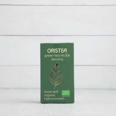 Чай зеленый крупнолистовой органический высокогорный Сенча Nr.006, Oristea, 50г