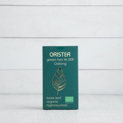 Чай зеленый крупнолистовой органический высокогорный Улун Nr.009, Oristea, 50г