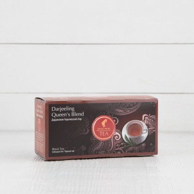 Чай черный Дарджилинг Королевский сбор в пакетиках Julius Meinl, 25шт