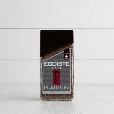 Кофе растворимый сублимированный Egoiste Platinum, 100г