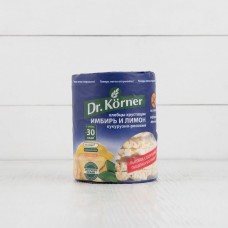 Хлебцы "Кукурузно-рисовые с имбирем и лимоном", Dr. Korner, 90г