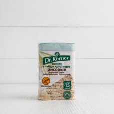 Хлебцы "Рисовые с морской солью", Dr. Korner, 100г