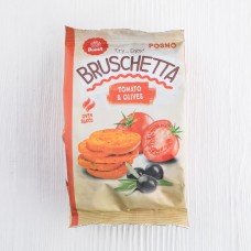 Хлебцы Bruschetta со вкусом томатов и оливок Donia, 70г