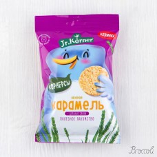 Мини-хлебцы хрустящие рисовые Карамельные Jr. Korner, 30г