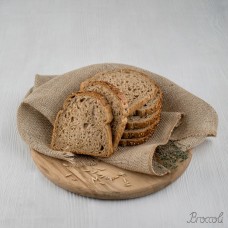 Хлеб Геркулес зерновой половинка, Хлебный дом, 250г