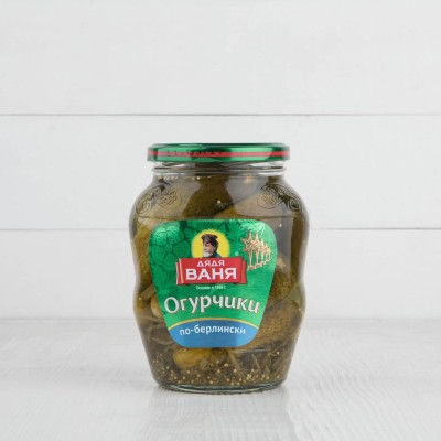 Огурцы "По-берлински" Дядя Ваня, 680г