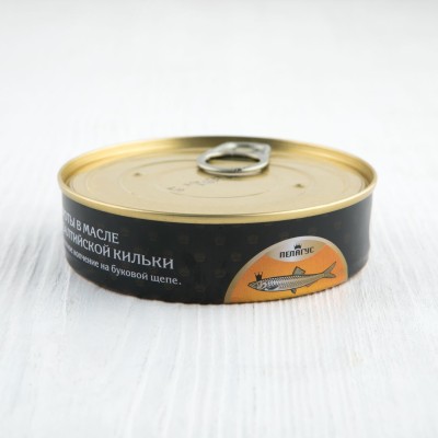 Шпроты в масле, Пелагус, 160г