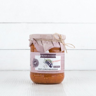 Икра баклажановая острая Proshyan Food, 500г