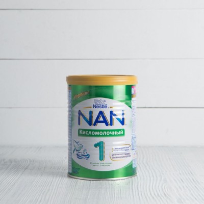 Смесь молочная NAN Кисломолочный 1 с рождения, 400г