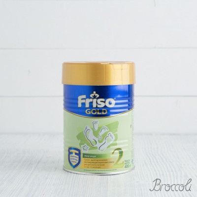 Смесь молочная Friso Фрисо Gold 2 c пребиотиками c 6 мес., 400г