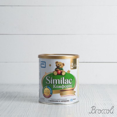 Смесь молочная Similac Комфорт 2 с 6 мес., 375г
