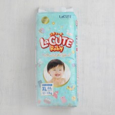Подгузники LaCUTE Baby Premium Air Soft XL (12-17 кг), 44шт.