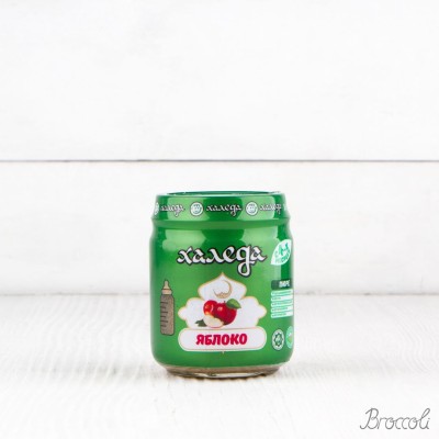 Пюре Яблочное Халяль, с 4 мес., Халеда, 90г