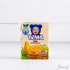 Сок Тема Мультифрукт, 200мл