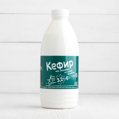 Кефир 3,2-4% из молока "Нашей Дойки", 1л