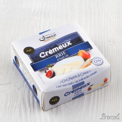 Сыр мягкий Brie Exquis, 60%, Cheezzi, 125г