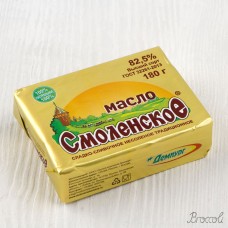 Масло сладко-сливочное Традиционное "Смоленское", 82,5%, 180г