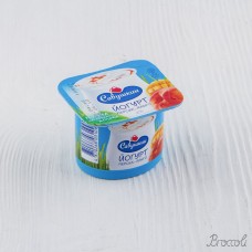 Йогурт персик-манго 2% Савушкин продукт, 120г