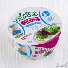 Йогуртная заправка для салатов Прованские травы 3%, Bio Баланс, 140г