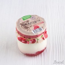 Йогурт клюква-малина 2,5%, Полезные продукты, 165г