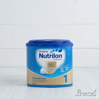 Смесь молочная Nutrilon Premium 1 c рождения, 400г