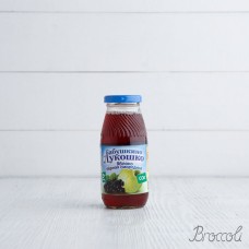 Сок осветленный яблоко, чёрная смородина, 5 мес., Бабушкино Лукошко, 200мл