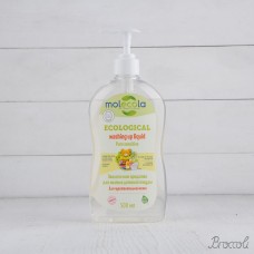 Средство для мытья детской посуды экологичное для чувствительной кожи, Molecola, 500мл