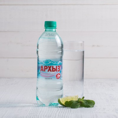 Вода Архыз газированная, 0,5л