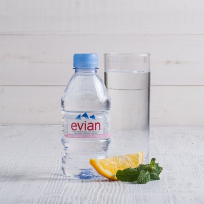 Вода Evian без газа, пластик 0,33л