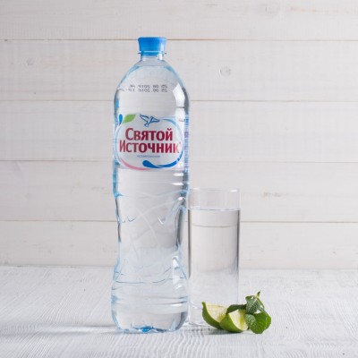 Вода Святой источник без газа, 1,5л