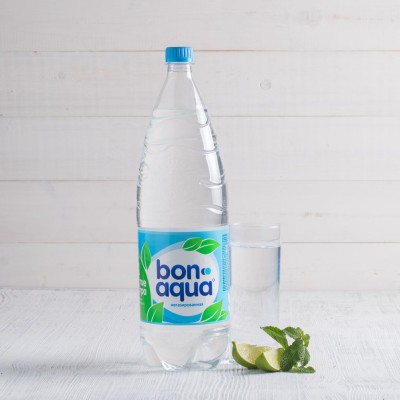Вода БонАква без газа, 2л