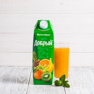 Нектар "Добрый" Мультифрукт, 1л