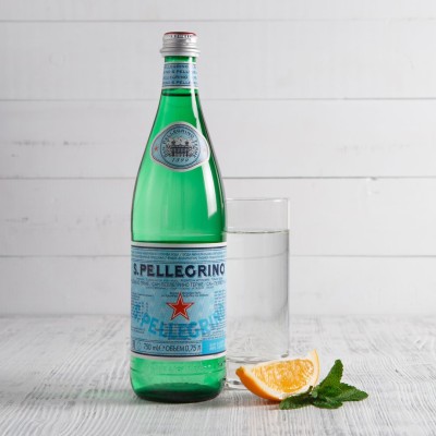 Вода S.Pellegrino газированная, стекло 0,75л