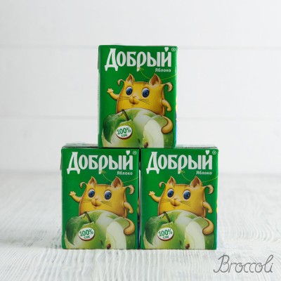 Сок "Добрый" Яблоко, 0,2л
