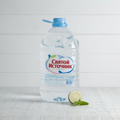 Вода Святой источник без газа, 5л