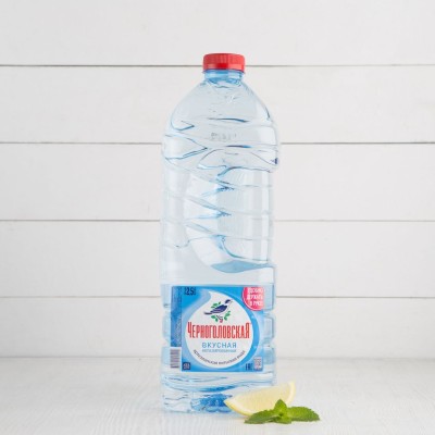 Вода Черноголовская негазированная, пластик, 2,5л