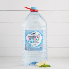 Вода Черноголовская питьевая "Для детского питания", пластик, 5л