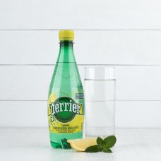 Вода Perrier "Лимон", минеральная, пластик, 0,5л