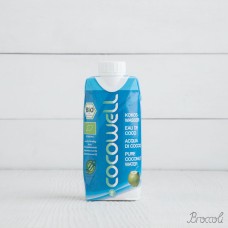 Вода кокосовая 100% Био натуральная без сахара Cocowell, 330мл