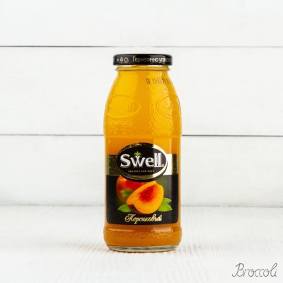 Сок Swell Персик, стекло, 250мл