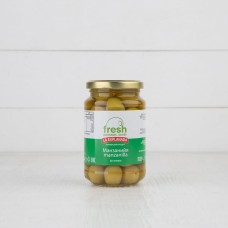 Оливки зеленые с/к Fresh сорт Манзанийя, калибр 200/220, La Explanada, 340г