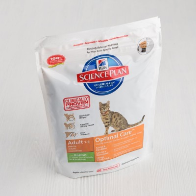 Корм сухой Hill's для кошек, с кроликом, 400г