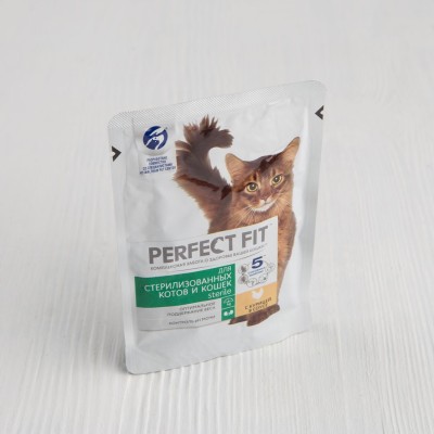 Корм Perfect Fit для стерилизованных кошек, 85г
